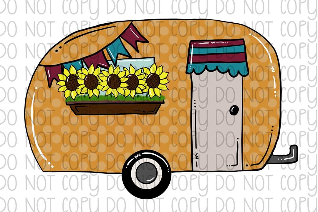 RV Camper - Sublimation Transfer