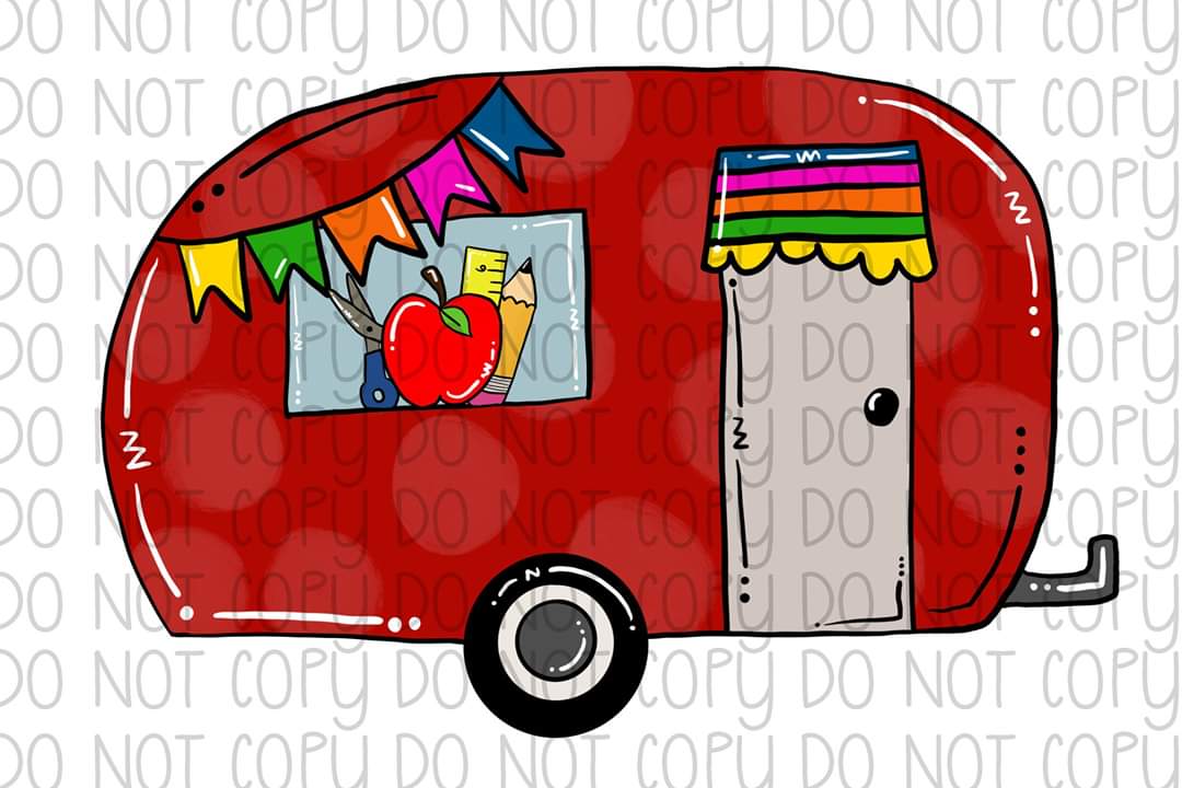 RV Camper - Sublimation Transfer