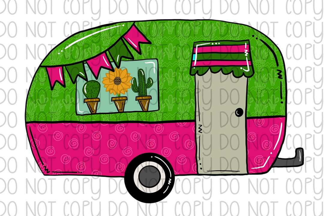 RV Camper - Sublimation Transfer