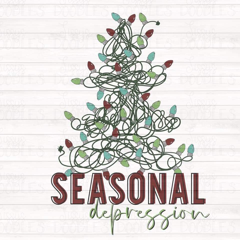 Seasonal Depression - Sublimation Transfer