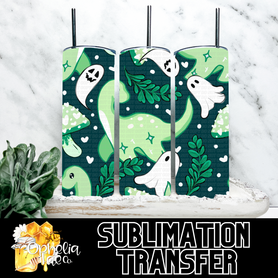 Ghost Nessie is really just the ghost of a dinosaur - Sublimation Transfer