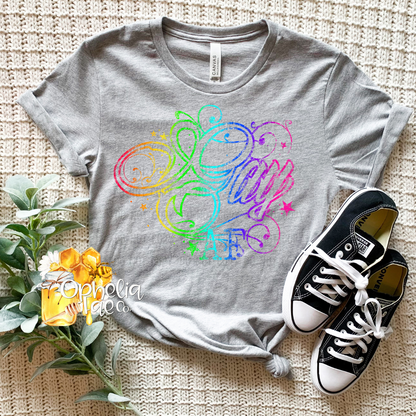 Rainbow Gay AF T-Shirt