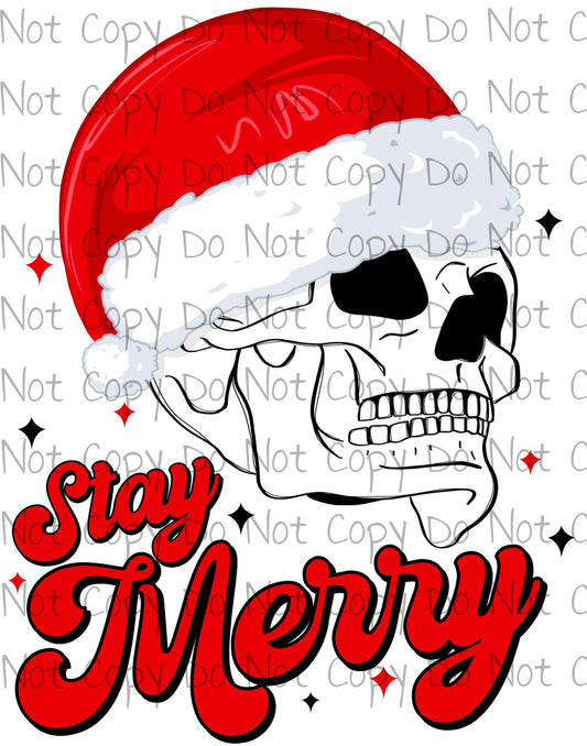 Stay Merry - Sublimation Transfer