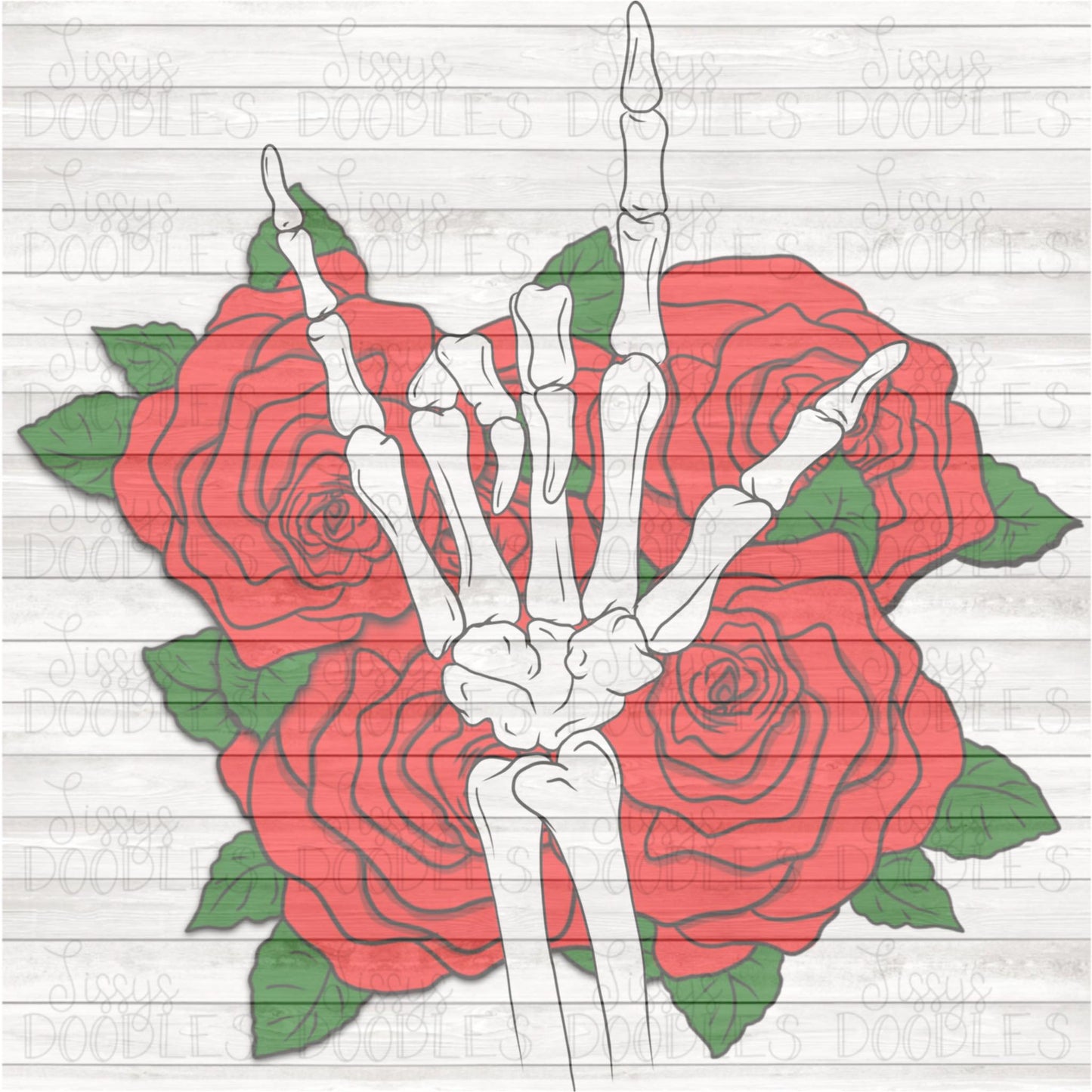 I love you Roses - Sublimation Transfer