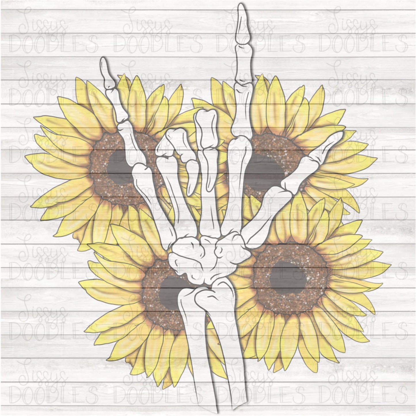 I love you Sunflowers - Sublimation Transfer