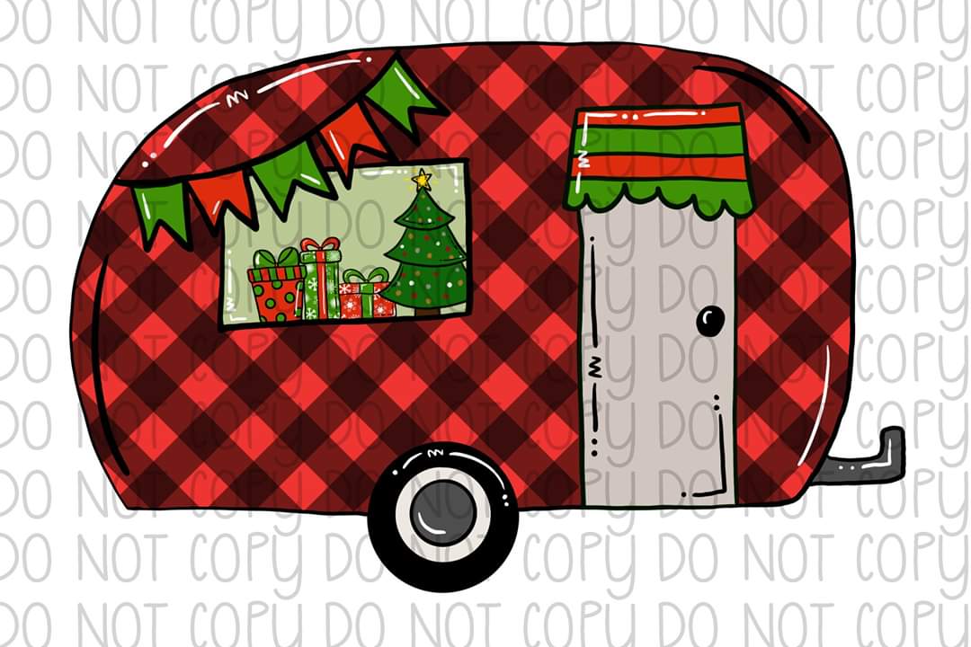 RV Camper  - Sublimation Transfer