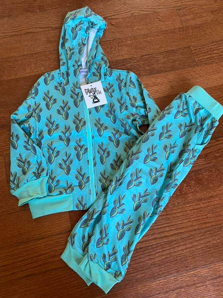 Crazy Train - BABY - Prickly Pear Hoodie