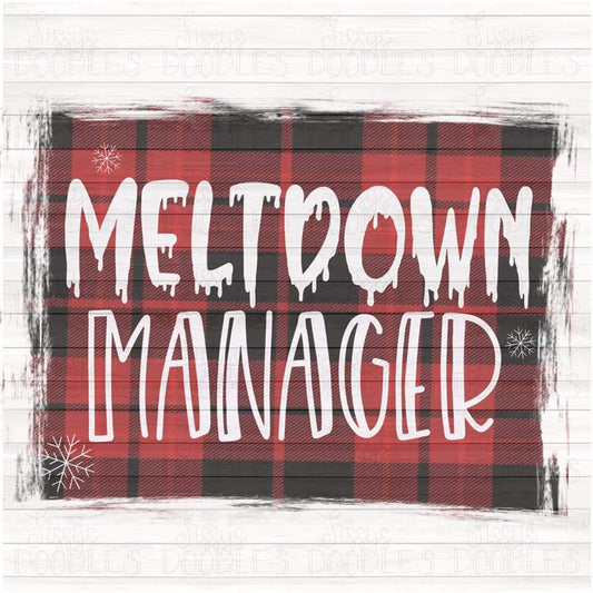 Meltdown Manager - Sublimation Transfer
