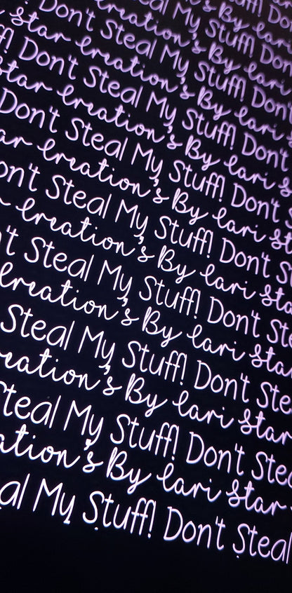 Custom Watermark PNG Digital Download